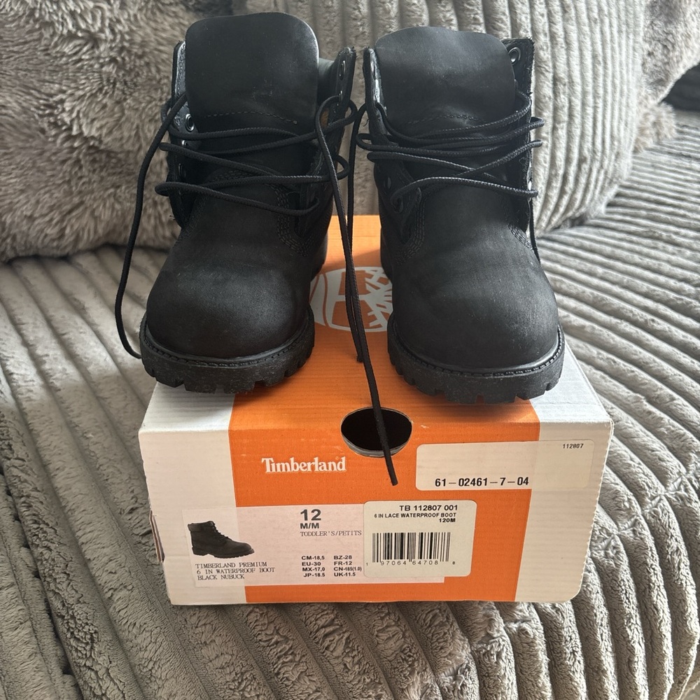 Timberland Dark Charcoal Boots